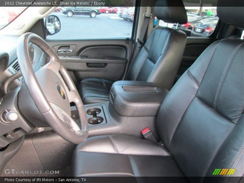 Silver Ice Metallic / Ebony 2012 Chevrolet Avalanche LT