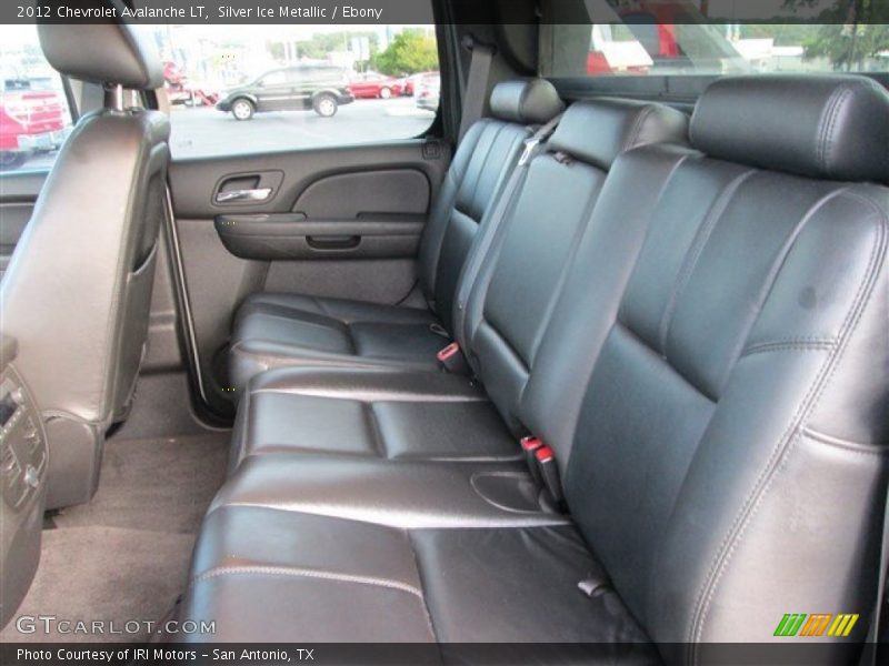 Silver Ice Metallic / Ebony 2012 Chevrolet Avalanche LT