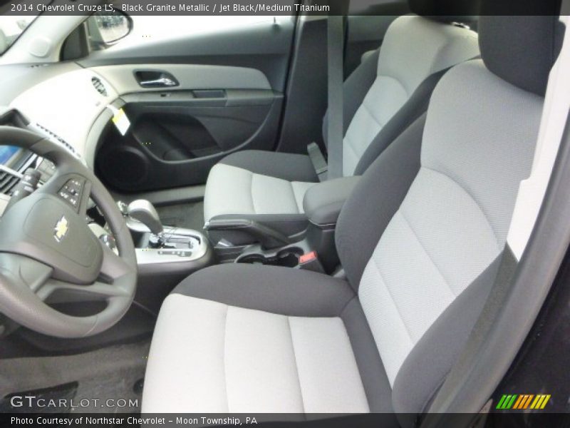 Black Granite Metallic / Jet Black/Medium Titanium 2014 Chevrolet Cruze LS
