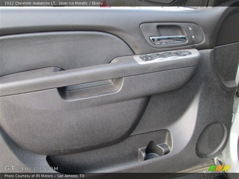 Silver Ice Metallic / Ebony 2012 Chevrolet Avalanche LT