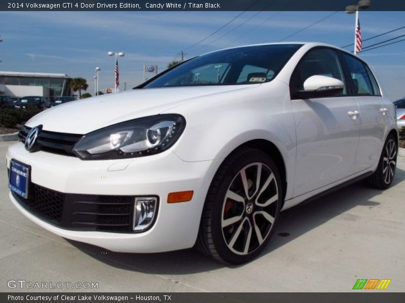 Candy White / Titan Black 2014 Volkswagen GTI 4 Door Drivers Edition