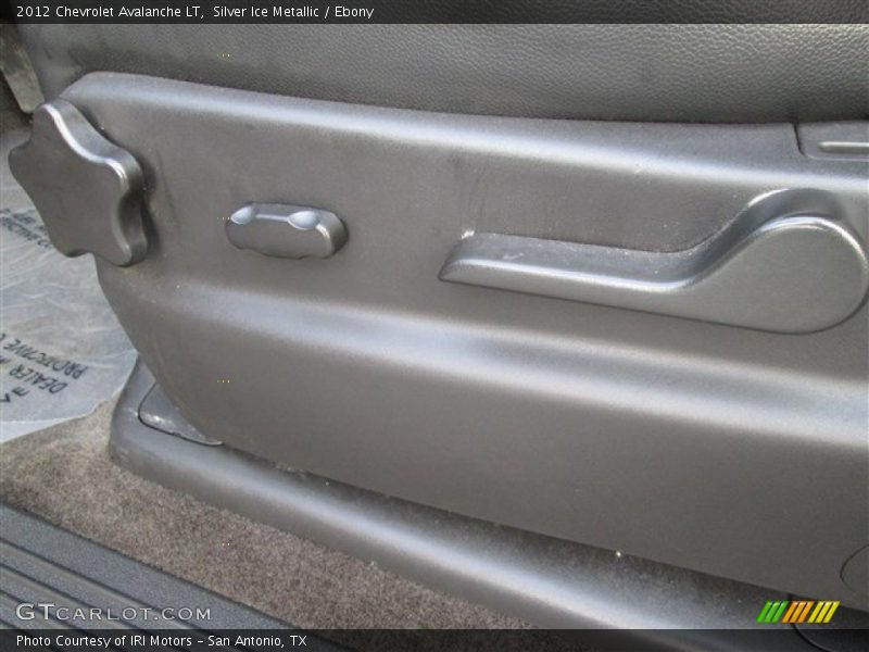 Silver Ice Metallic / Ebony 2012 Chevrolet Avalanche LT