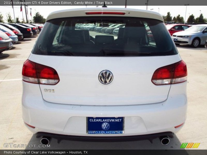 Candy White / Titan Black 2014 Volkswagen GTI 4 Door Drivers Edition