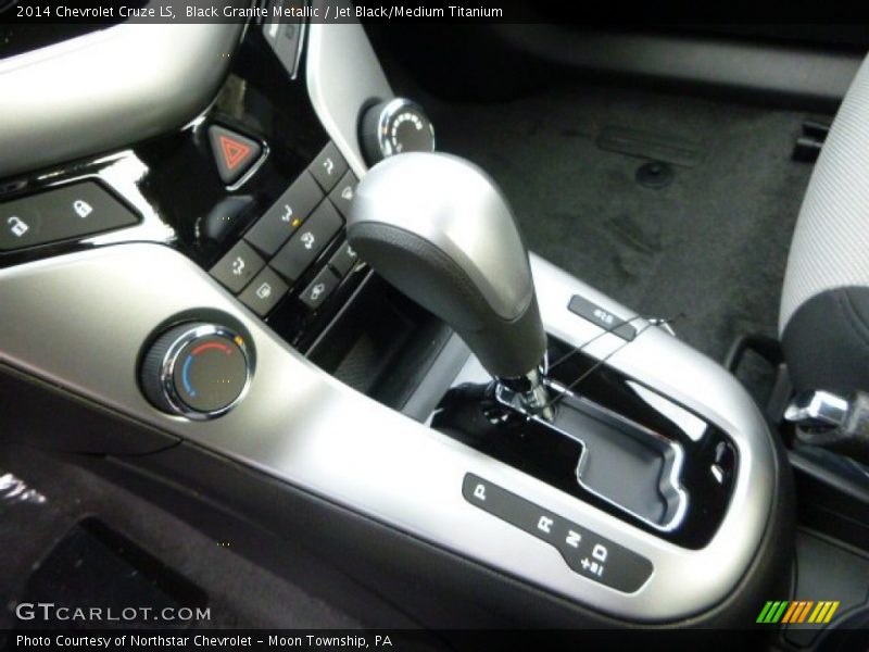 Black Granite Metallic / Jet Black/Medium Titanium 2014 Chevrolet Cruze LS