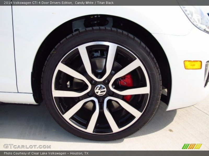  2014 GTI 4 Door Drivers Edition Wheel