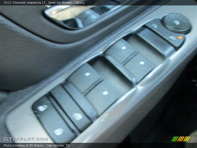 Silver Ice Metallic / Ebony 2012 Chevrolet Avalanche LT