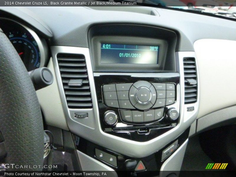Black Granite Metallic / Jet Black/Medium Titanium 2014 Chevrolet Cruze LS