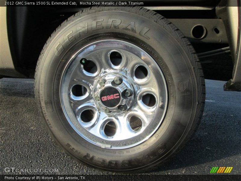 Mocha Steel Metallic / Dark Titanium 2012 GMC Sierra 1500 SL Extended Cab