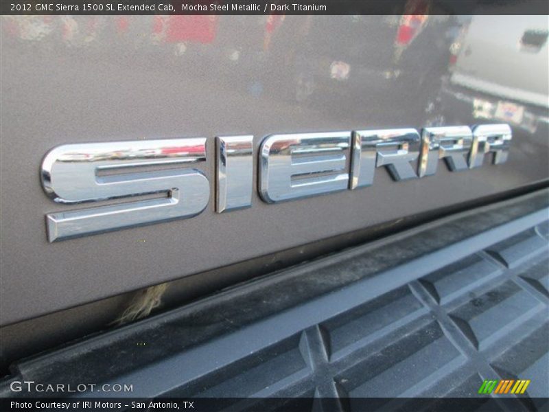 Mocha Steel Metallic / Dark Titanium 2012 GMC Sierra 1500 SL Extended Cab