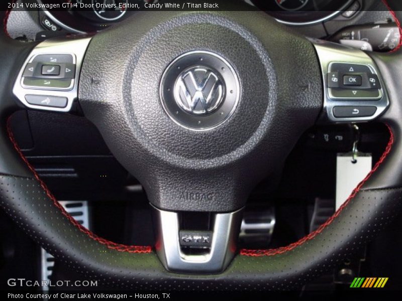 Controls of 2014 GTI 4 Door Drivers Edition