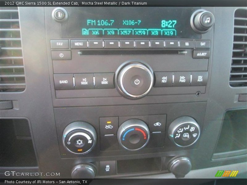 Mocha Steel Metallic / Dark Titanium 2012 GMC Sierra 1500 SL Extended Cab