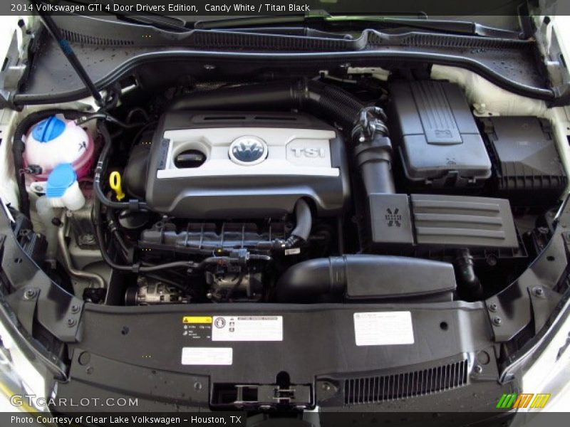  2014 GTI 4 Door Drivers Edition Engine - 2.0 Liter FSI Turbocharged DOHC 16-Valve VVT 4 Cylinder