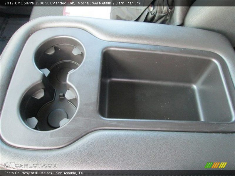 Mocha Steel Metallic / Dark Titanium 2012 GMC Sierra 1500 SL Extended Cab