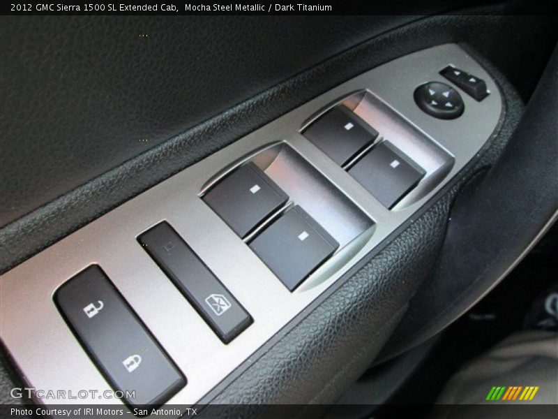 Mocha Steel Metallic / Dark Titanium 2012 GMC Sierra 1500 SL Extended Cab