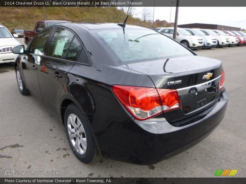 Black Granite Metallic / Jet Black/Medium Titanium 2014 Chevrolet Cruze LS
