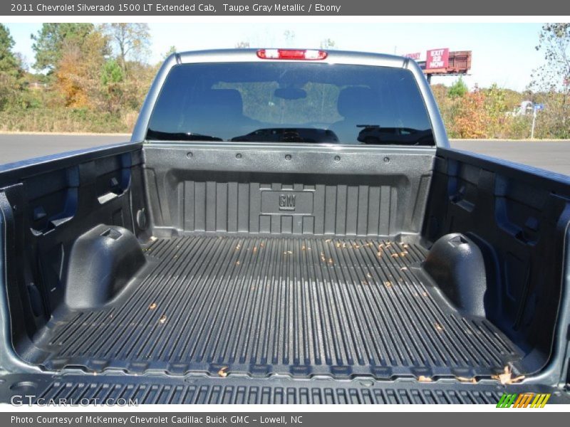 Taupe Gray Metallic / Ebony 2011 Chevrolet Silverado 1500 LT Extended Cab