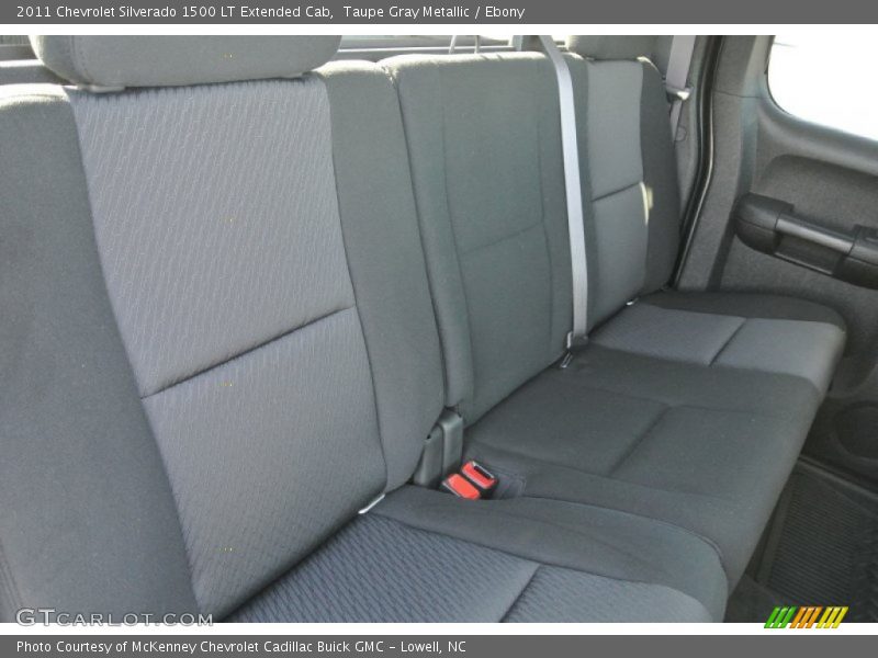 Taupe Gray Metallic / Ebony 2011 Chevrolet Silverado 1500 LT Extended Cab