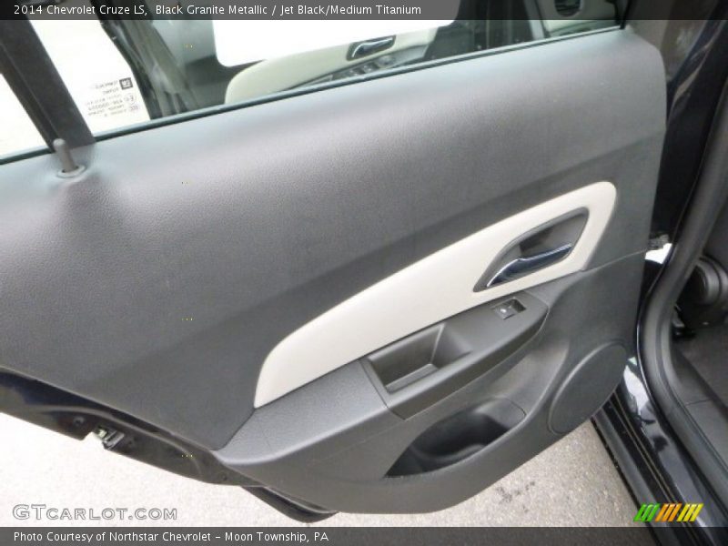 Black Granite Metallic / Jet Black/Medium Titanium 2014 Chevrolet Cruze LS