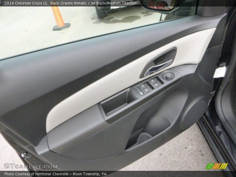 Black Granite Metallic / Jet Black/Medium Titanium 2014 Chevrolet Cruze LS