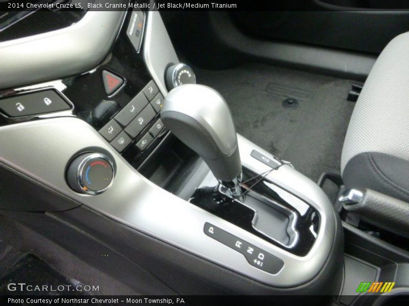 Black Granite Metallic / Jet Black/Medium Titanium 2014 Chevrolet Cruze LS