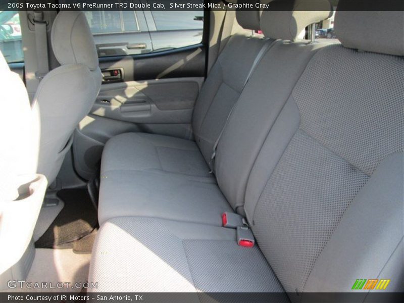 Silver Streak Mica / Graphite Gray 2009 Toyota Tacoma V6 PreRunner TRD Double Cab