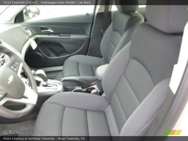 Champagne Silver Metallic / Jet Black 2014 Chevrolet Cruze LT