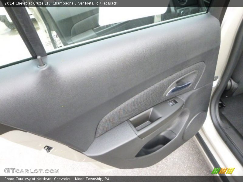 Champagne Silver Metallic / Jet Black 2014 Chevrolet Cruze LT