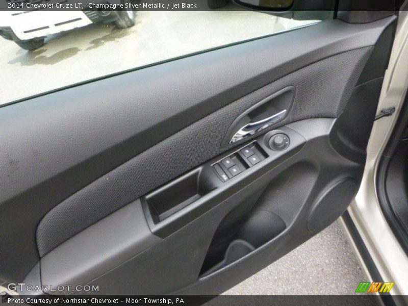 Champagne Silver Metallic / Jet Black 2014 Chevrolet Cruze LT