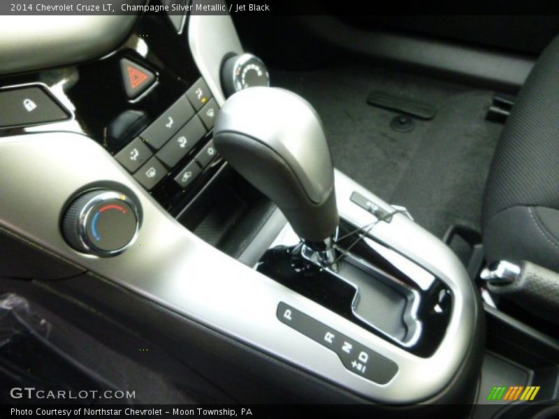 Champagne Silver Metallic / Jet Black 2014 Chevrolet Cruze LT