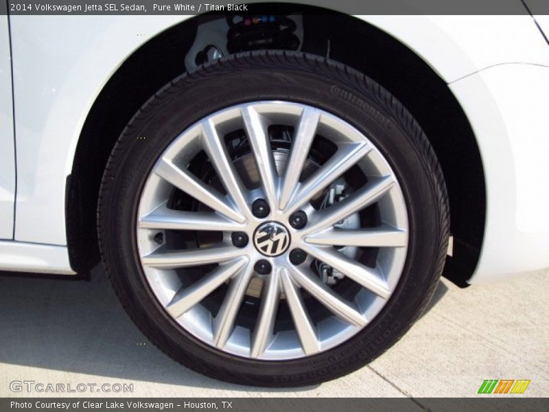 Pure White / Titan Black 2014 Volkswagen Jetta SEL Sedan