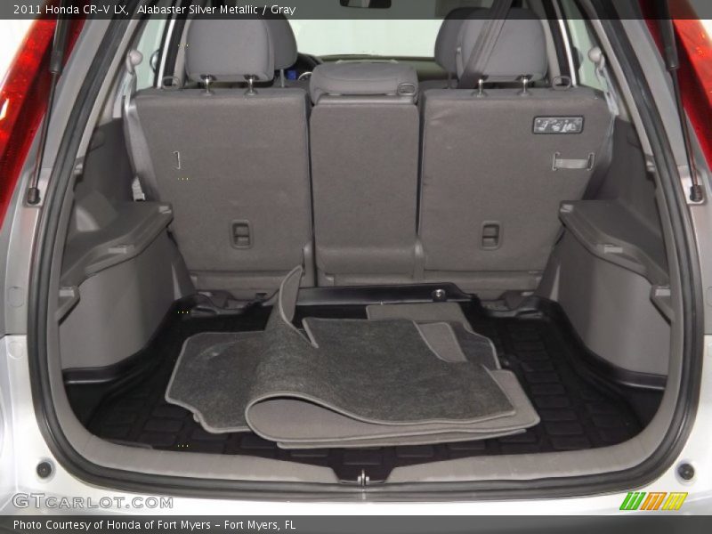 Alabaster Silver Metallic / Gray 2011 Honda CR-V LX