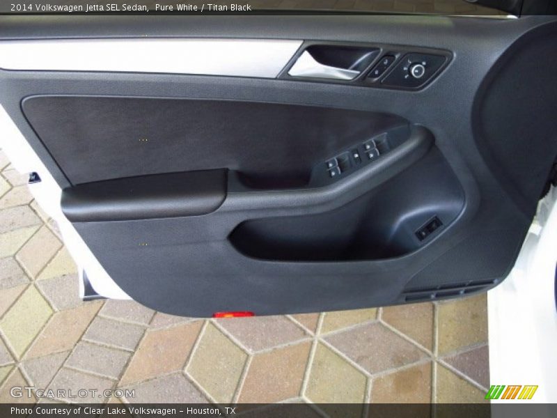 Pure White / Titan Black 2014 Volkswagen Jetta SEL Sedan
