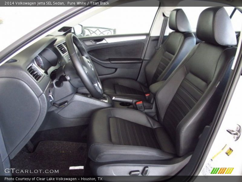 Pure White / Titan Black 2014 Volkswagen Jetta SEL Sedan
