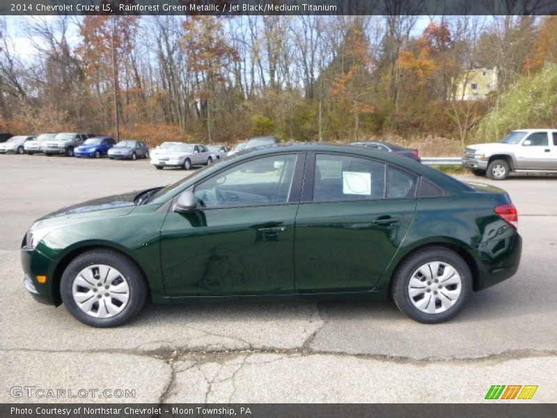  2014 Cruze LS Rainforest Green Metallic