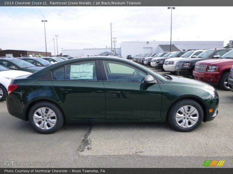  2014 Cruze LS Rainforest Green Metallic