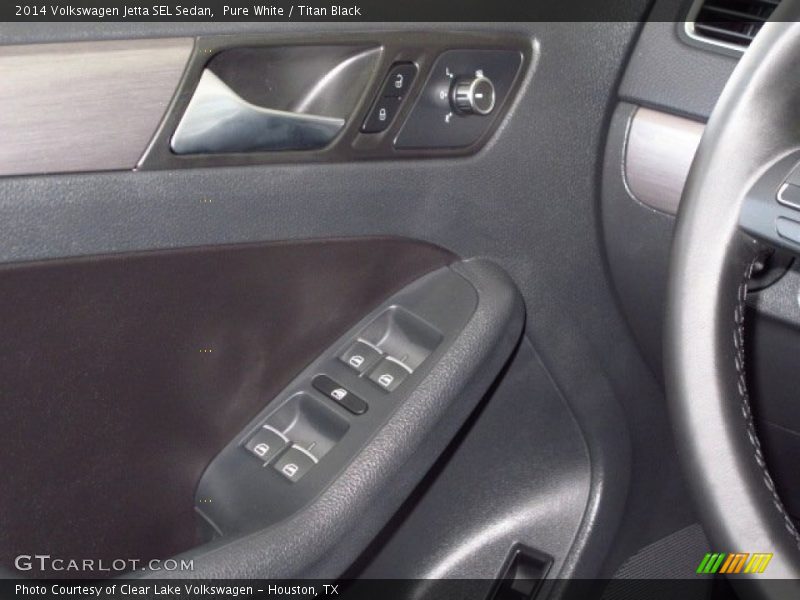 Pure White / Titan Black 2014 Volkswagen Jetta SEL Sedan