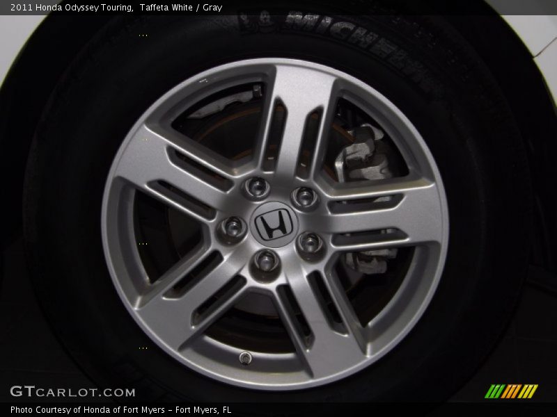 Taffeta White / Gray 2011 Honda Odyssey Touring