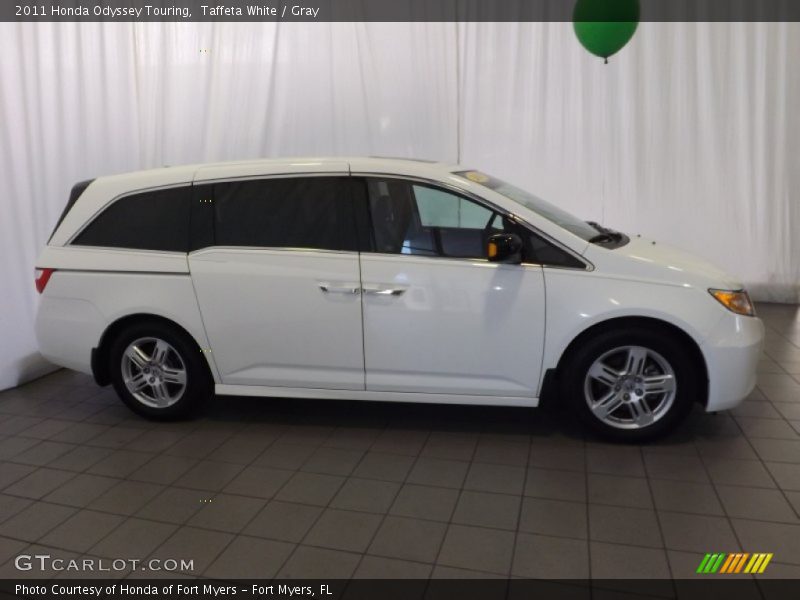 Taffeta White / Gray 2011 Honda Odyssey Touring
