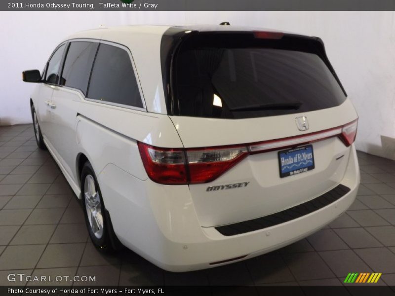 Taffeta White / Gray 2011 Honda Odyssey Touring