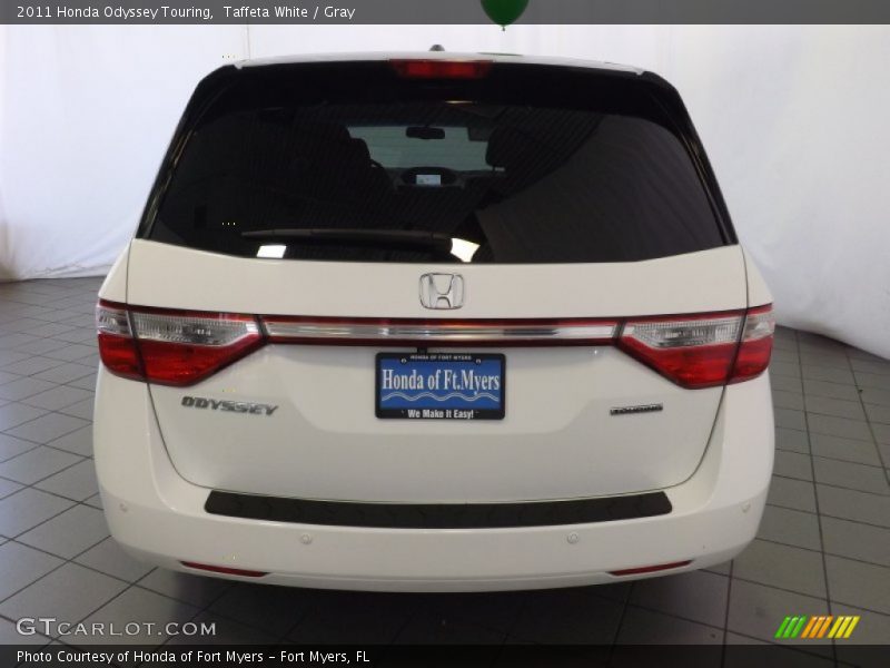 Taffeta White / Gray 2011 Honda Odyssey Touring