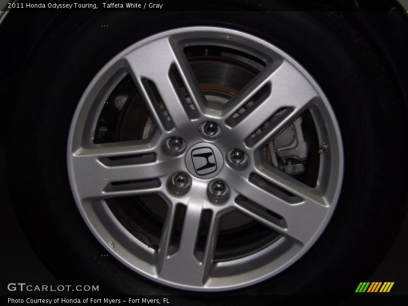 Taffeta White / Gray 2011 Honda Odyssey Touring