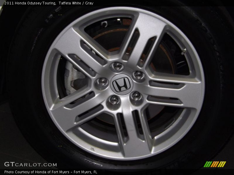Taffeta White / Gray 2011 Honda Odyssey Touring
