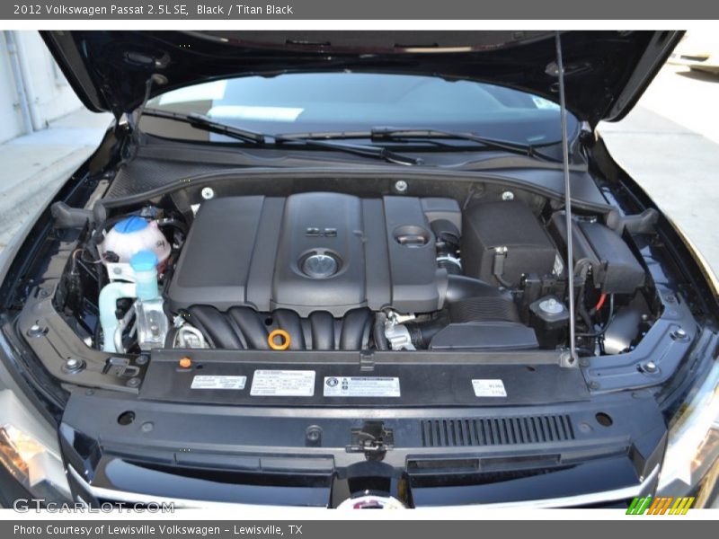 Black / Titan Black 2012 Volkswagen Passat 2.5L SE