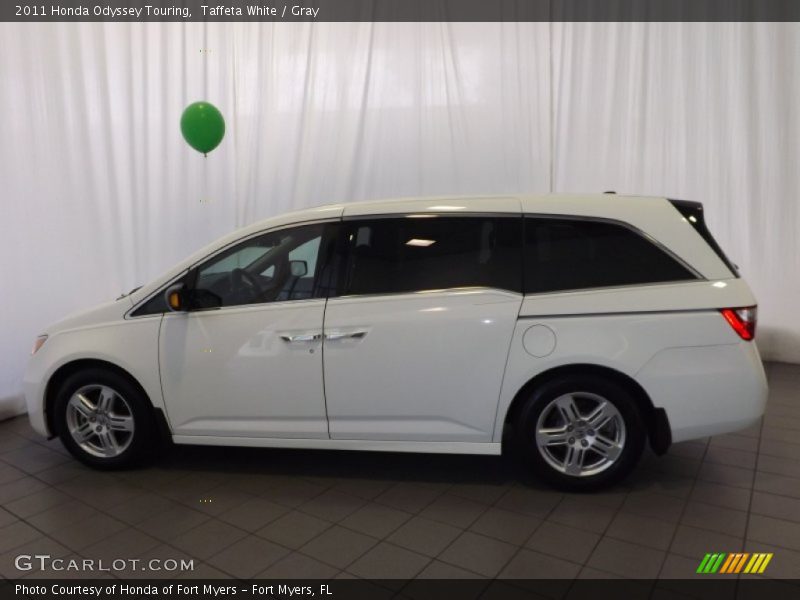 Taffeta White / Gray 2011 Honda Odyssey Touring