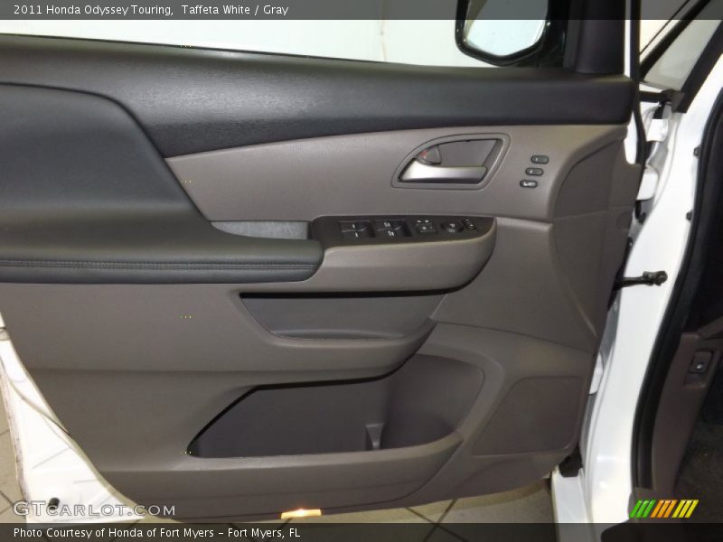 Taffeta White / Gray 2011 Honda Odyssey Touring