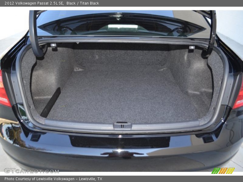 Black / Titan Black 2012 Volkswagen Passat 2.5L SE