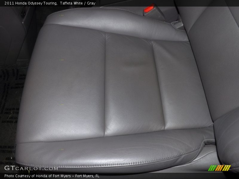 Taffeta White / Gray 2011 Honda Odyssey Touring