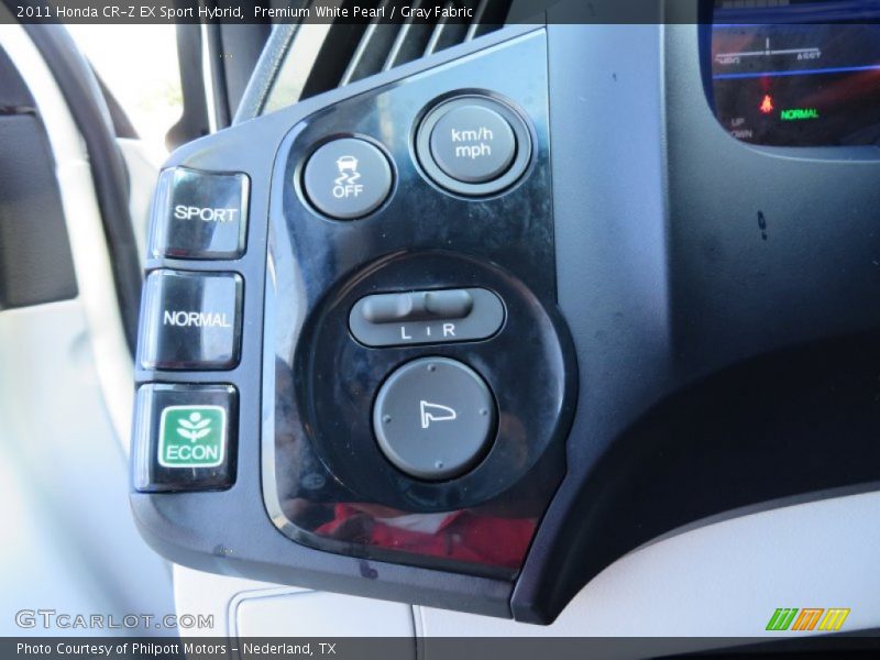 Controls of 2011 CR-Z EX Sport Hybrid