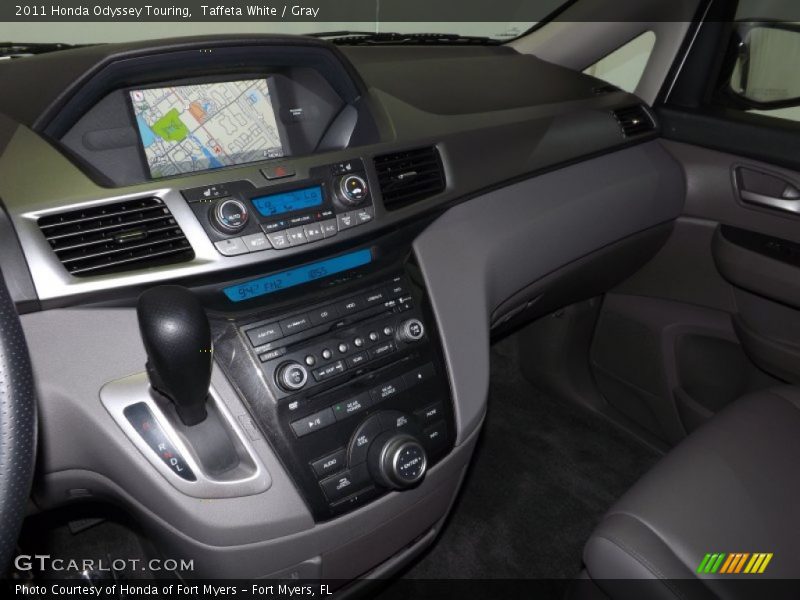 Taffeta White / Gray 2011 Honda Odyssey Touring