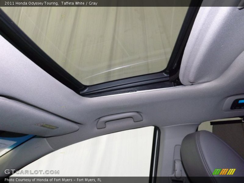 Taffeta White / Gray 2011 Honda Odyssey Touring